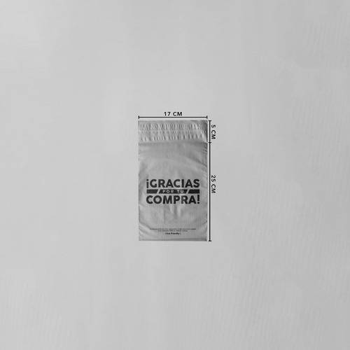 100 Bolsas Sobres Mensajería Con Diseño 17x25 Cm Neipack 03