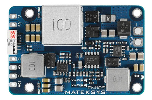 Matek Pm12s-3 - Módulo De Potencia Ajustable, Regulador Redu