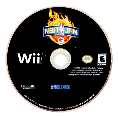 Nba Jam Nintendo Wii  (Reacondicionado)