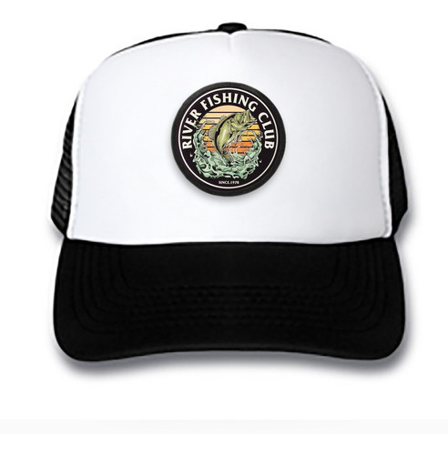 Gorra Gorro Trucker Pesca Pescador River Fishing Pes3