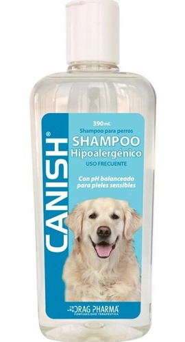 Drag Pharma Shampoo Para Perros Hipoalergénico Canish 390ml