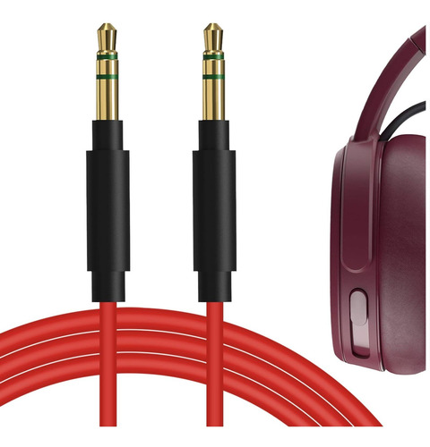 Geekria Quickfit Cable Audio Para Skullcandy Hesh Evo 3 Anc