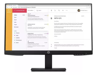 Monitor Hp P24h G4 Panel Ips Full Hd De 23.8 In 75hz