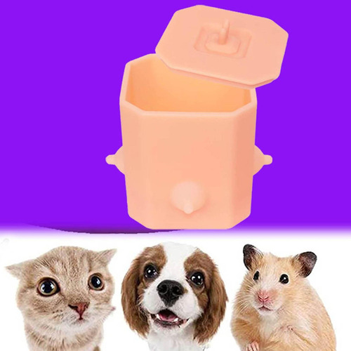 Alimentador De Leite Para Filhotes De Silicone 4 Mamilos