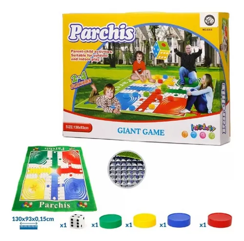 Parchis Ludo Parques Gigante Juego De Mesa Didactico