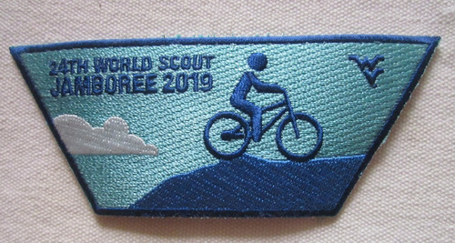 Parche Boy Scout 24 World Scout Jamboree 2019 Bicicleta