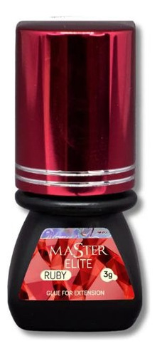 Cola Ruby Elite Master 3ml - Secagem Rápida E Durabilidade