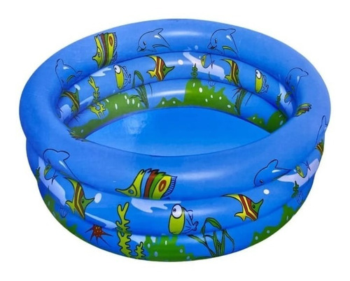 Piscina Mini Inflable De 90cm Para Niño Verano Pool Agua