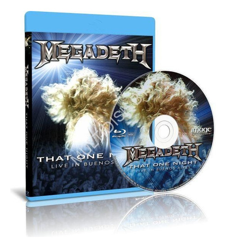 Megadeth - That One Night Live Bluray Original