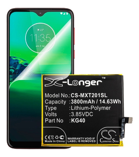 Hidrogel P/ Motorola G8 Play / One Macro + Bateria Cameron