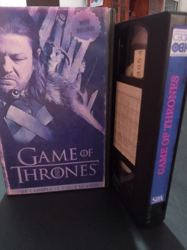 Game Of Thrones-juego De Trhones-duplicado-vhs-2019 (Usado)