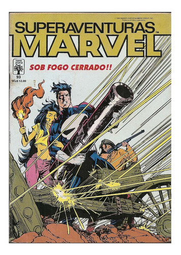 Hq Superaventuras Marvel Nº 93 - Justiceiro, A Segunda Visão