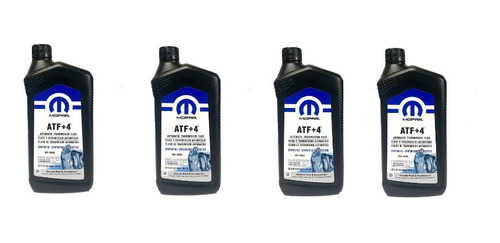 Kit 4 Litros De Aceite Transmision Atf+4 Mopar