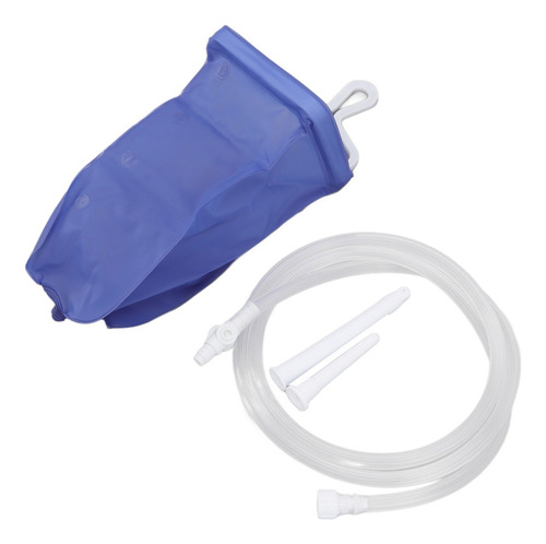 Kit De Bolsas Para Enema, 2 Litros, Plegable, Portátil, Para