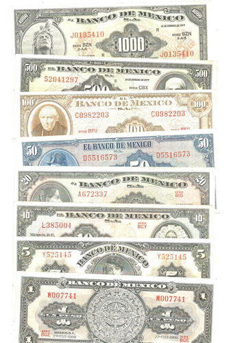 Billetes Antiguos Coleccion Impecables