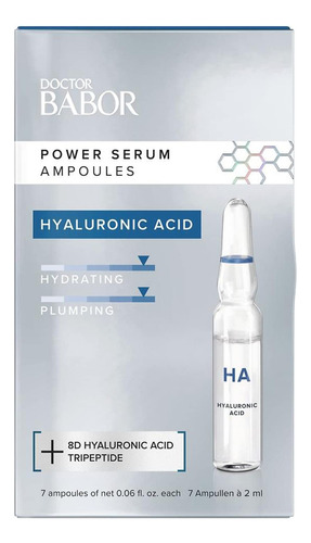 Babor Power Serum Ampoule: Cido Hialurnico | Hidrata, Regord