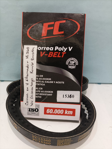 Correa De Alternador Malibu V8 350 75/77 En V 15360