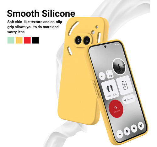 Funda Protectora De Silicona Simple Para Nothing Phone 1/2/3