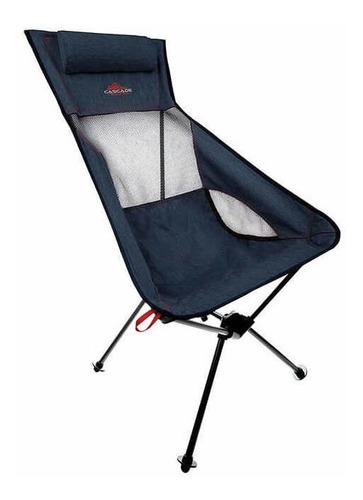 Silla De Campamento Respaldo Alto, Plegable Y Ultraligera