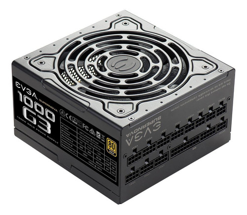 Fuente de poder para PC Evga SuperNOVA G3 1000 G3 1000W  black 100V/240V