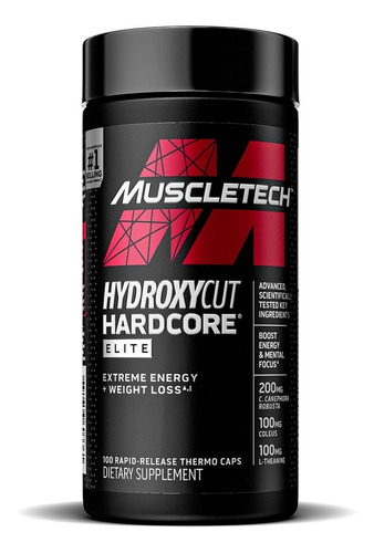 Hydroxycut Elite Capsulas 100 Muscletech 