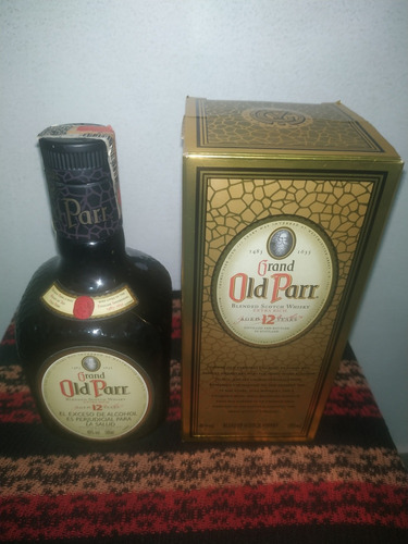 Whisky Old Parr 12 Años/500ml. - Ml A $ - mL a $240