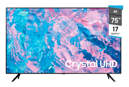 Smart Tv Led Samsung 75  Uhd Crystal 4k Un75cu7000