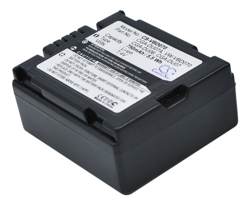 Bateria Pila Hitachi Dz-bp7sj Dz-bp07pw Cgr-du06e/1b