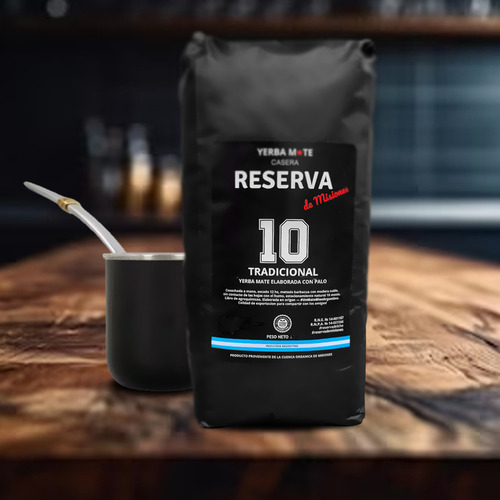 Yerba Mate Reserva De Misiones X 10kg Agroecologica Barbacua