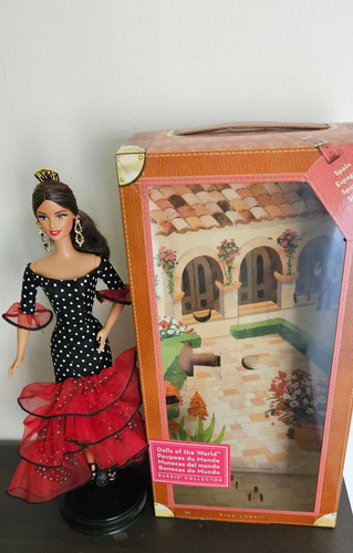 Barbie España, Muñecas Del Mundo 2013 (Usado)