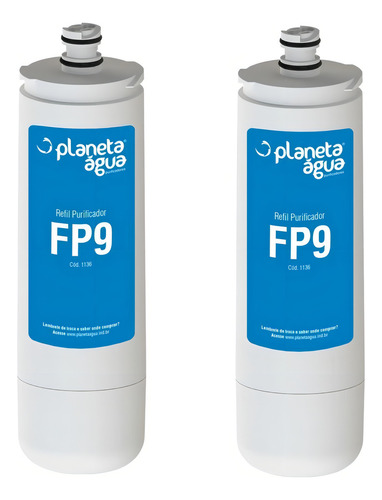 Kit 2 Refil Filtro Purificador Fp9 Docol Bica Mesa