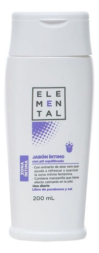 Jabon Intimo Elemental X 200ml