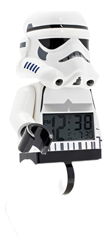 Reloj De Alarma De Figura De Star Wars Stormtrooper De Lego