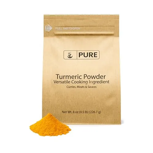 Cúrcuma - Cúrcuma - Polvo Turmerico De Pure Organic Ingredie