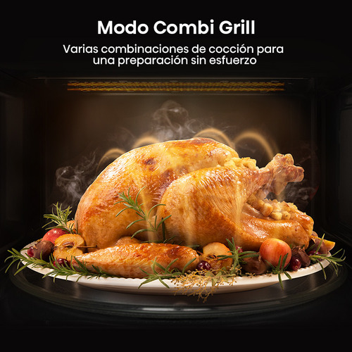 Microondas Digital Hisense H30mobs9hg 27 Litros 900w Grill