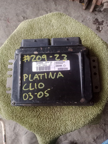 Computadora Nissan Platina Clio 03 -05. #209-23 (Usado)