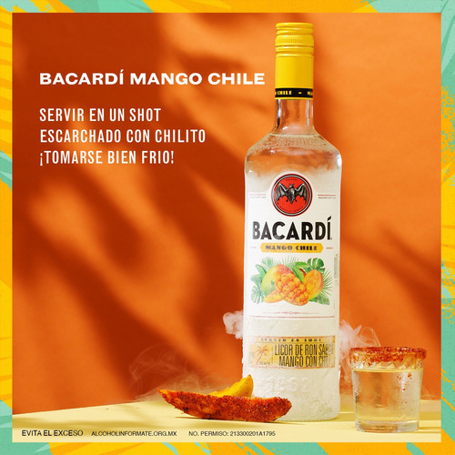Ron Bacardi Mango Chile 750 Ml