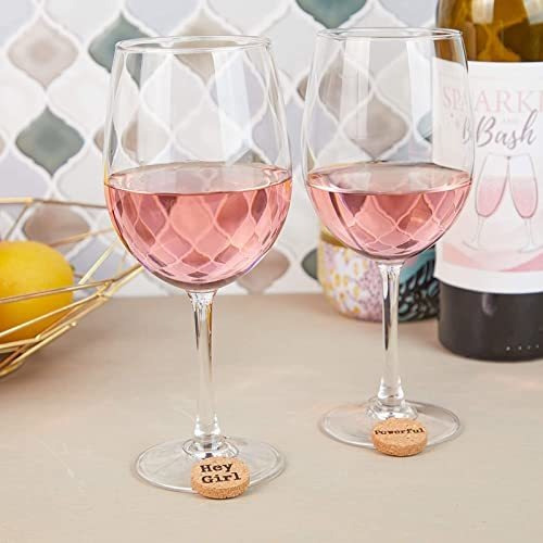 Amuletos De Copas De Vino, Marcadores Paquete De 12 Pza