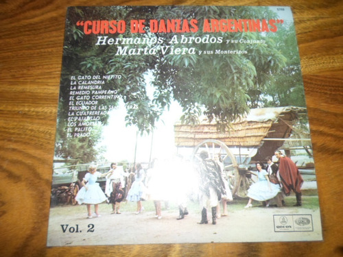 Curso De Danzas Argentinas Vol 2 Hnos Abrodos * Vinilo