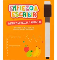 Comprar Empiezo A Escribir Imprenta (cartas Con Libro Y Marcador), De Varios Es. Empiezo A Escribir (cartas) Editorial Barco De Papel, Edición 1 En Español, 2024