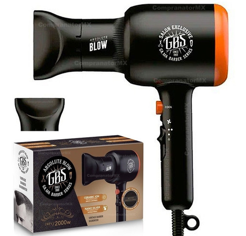 Secadora Cabello Profesional Gbs Absolute Blow Compacta Ione