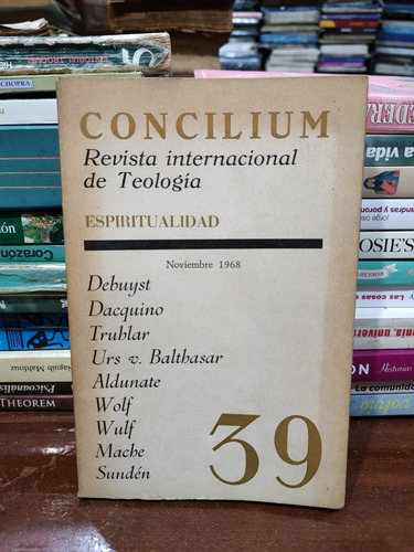 Concilium 39 Revista De Teología 