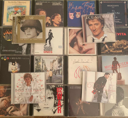 Lote De 6 Cd Originales A Elección, Música Rock, Pop, Jazz