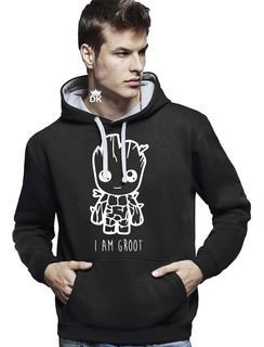 Poleron Bicolor Premium Caballero I Am Groot Poleron Bicolor Premium Caballero I Am Groot