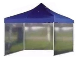  Gazebo  Carpa Con Laterales Transparente  3x3