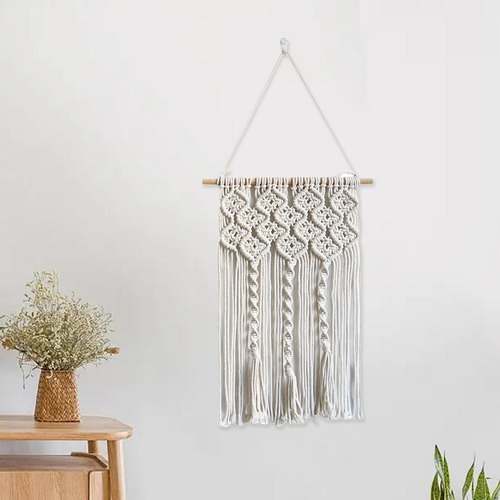 Tapiz De Macramé Para Colgar En La Pared, Estilo B