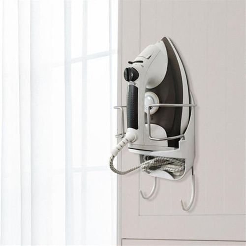 . Suporte Para Tábua De Passar Roupa Branco.