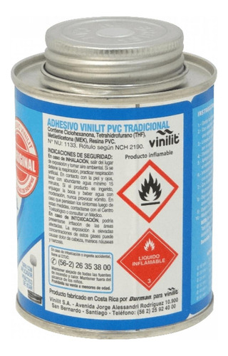 Adhesivo Pvc Vinilit-240 Para Tubos Clickbox
