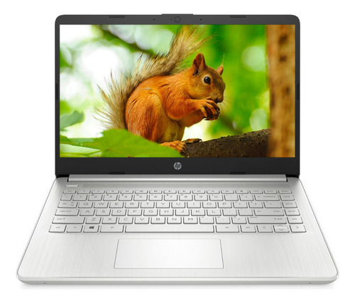 Laptop  HP 14-dq2078wm natural silver 14", Intel Core i5 1135G7  8GB de RAM 256GB SSD, Intel Iris Xe Graphics G7 80EUs 1366x768px Windows 11 Home
