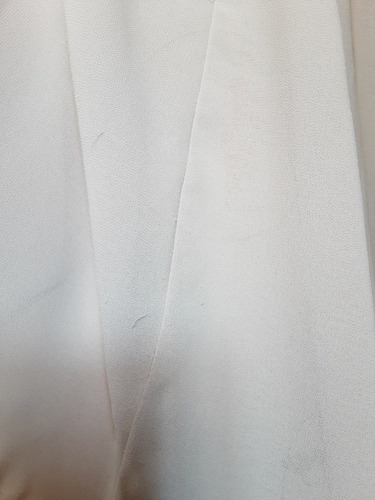 Imagen 10 de 10 de Blusa Holgada Larga, Sin Mangas Y Forro Color Beige, Talla M